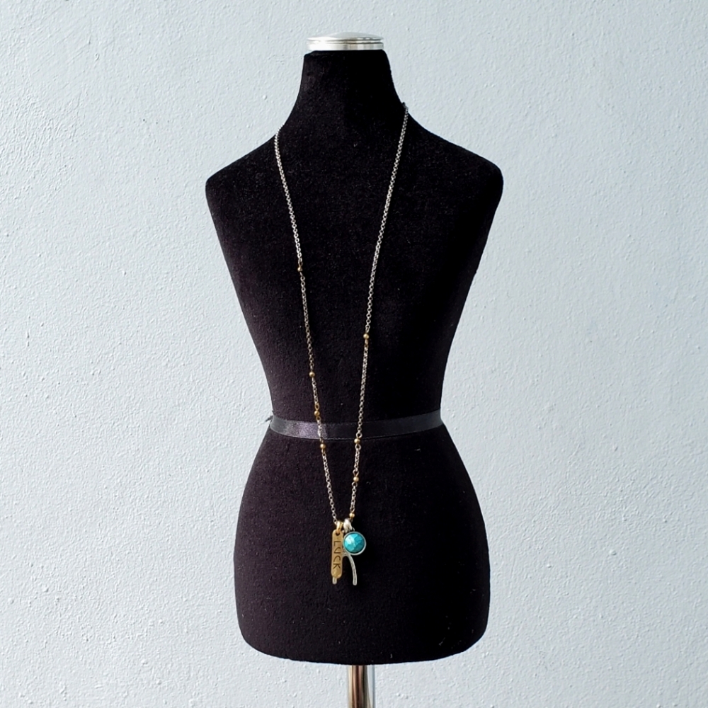 Lucky Brand Luck charm necklace